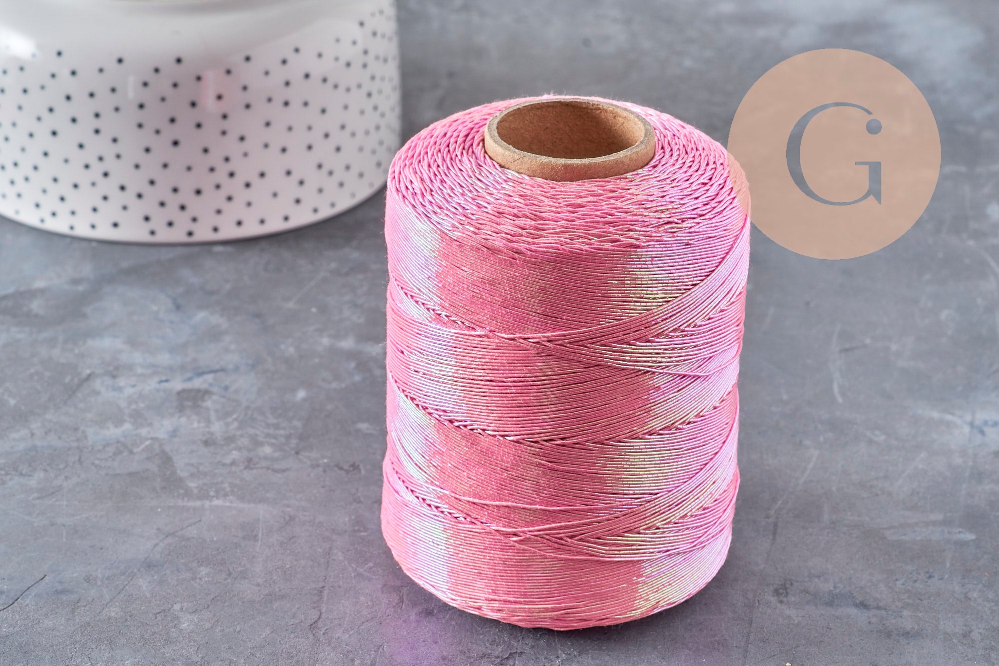 Gingerlily Cordons Cordon G10954 fil polyester 1mm or clair 5m