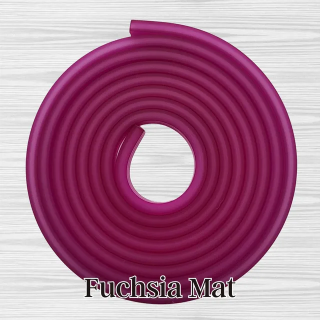 ARTSHOP Gummy Tube Silicone Rose Fuchsia Mat 10 cm