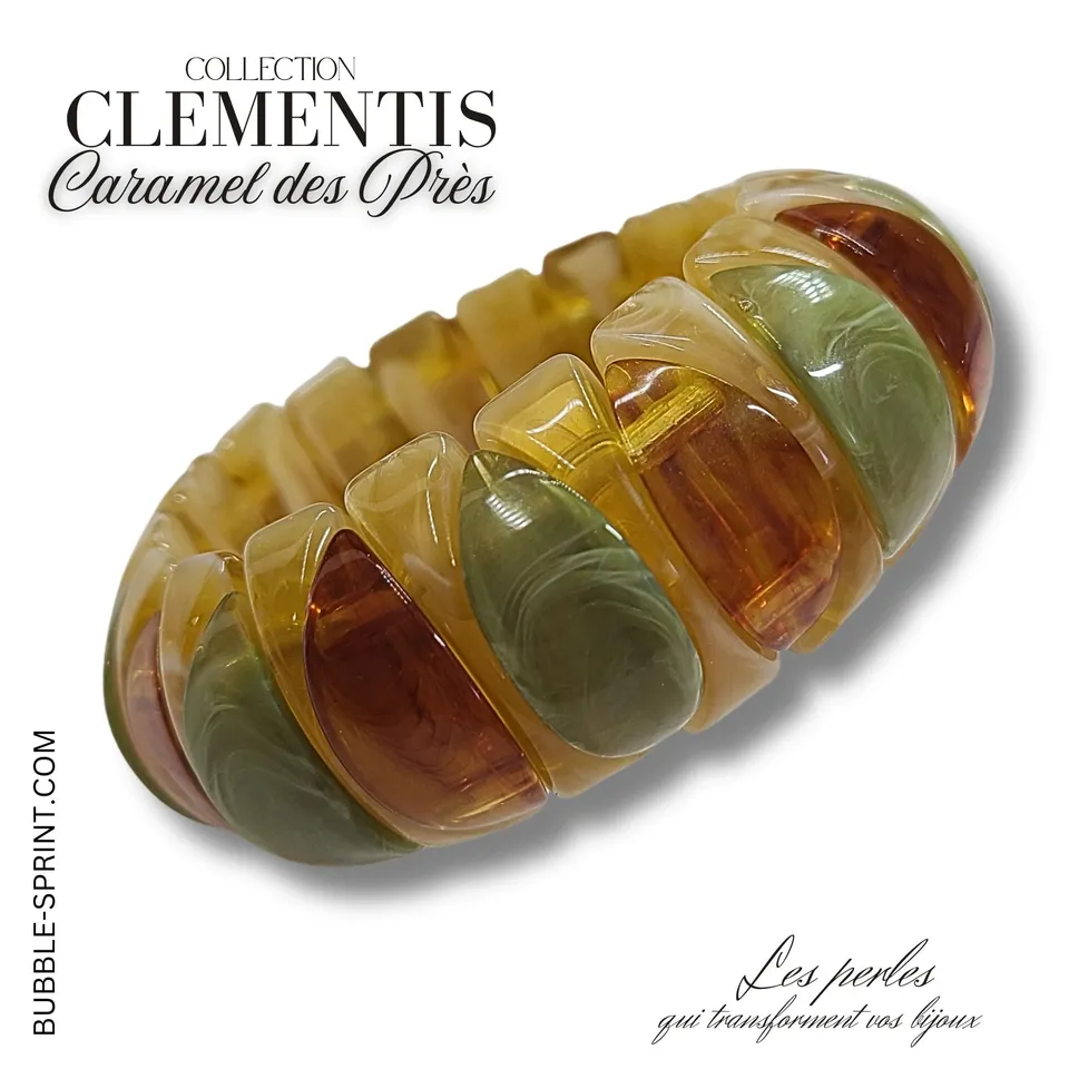 ARTSHOP Caramel des Prés Clémentis bracelet kit acrylique