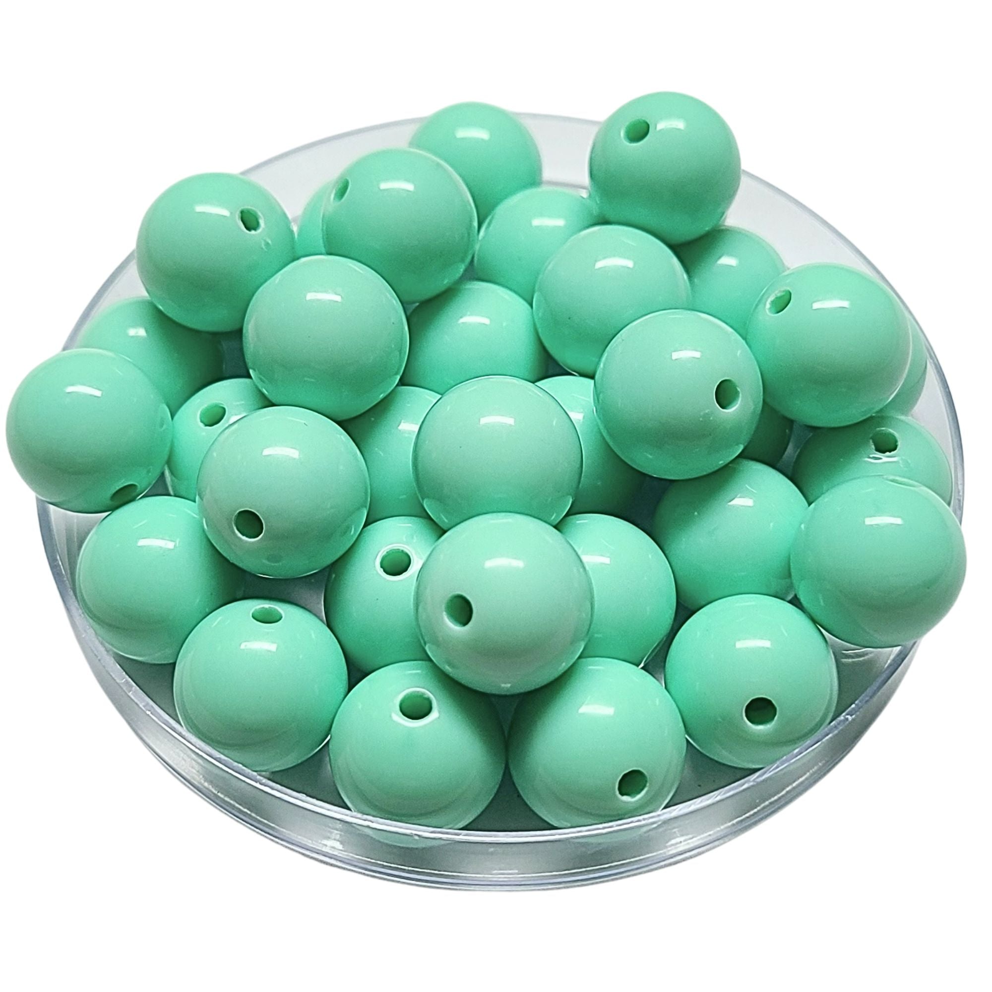 ARTSHOP Boules 16MM 187 Perle Ronde Vert Opaline x1
