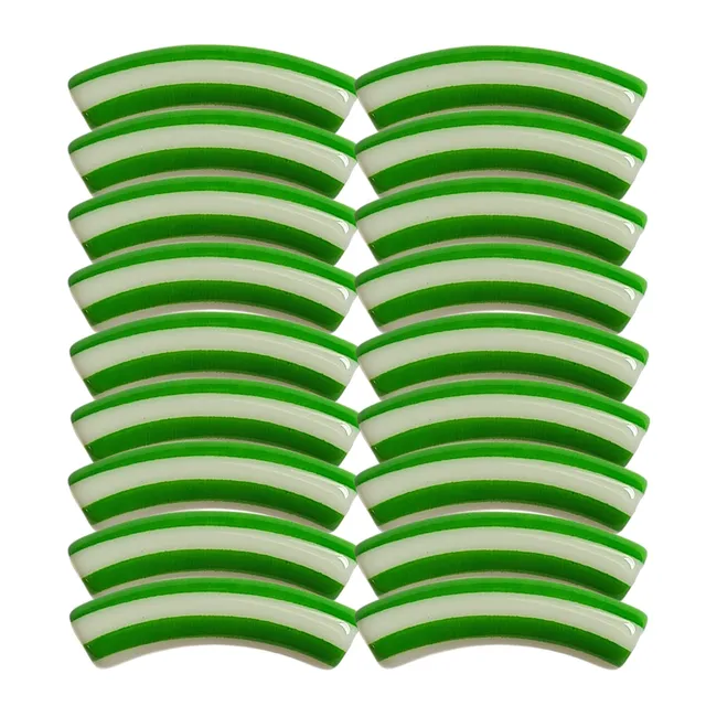 ARTSHOP Tubes à Rayures 457 tube matcha incurvé 8mm
