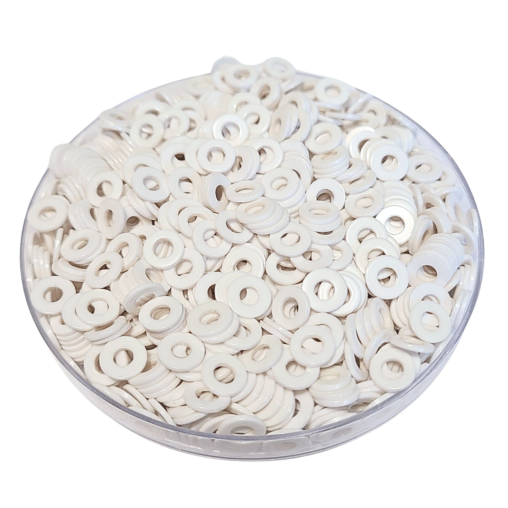 ARTSHOP Séparateurs rondelle blanc brillant 8 mm x10