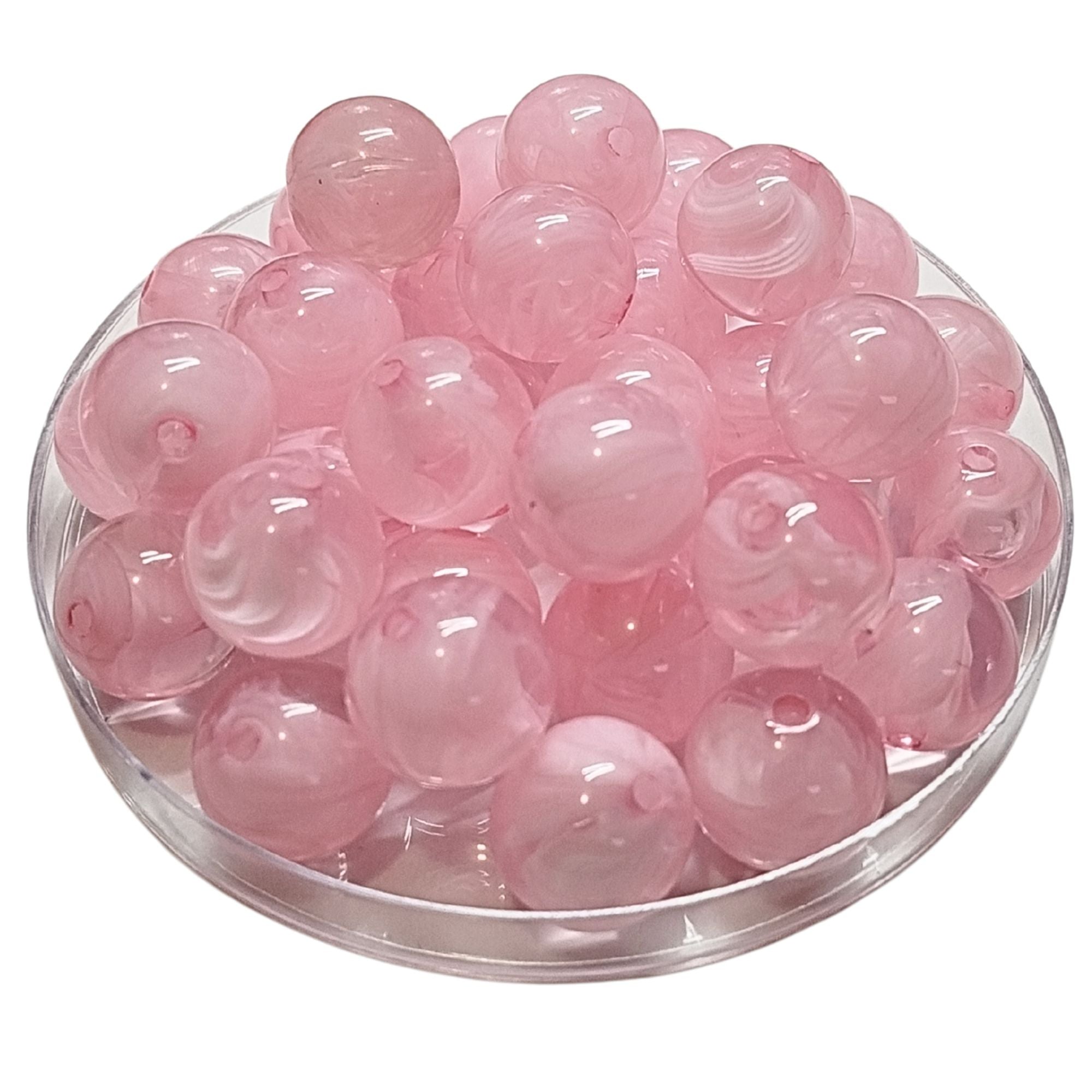 ARTSHOP Boules 243 perle acrylique 16mm rose clair x15