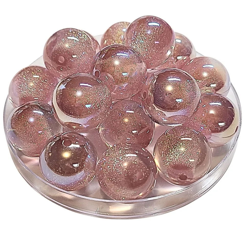 ARTSHOP Glitters 265 boules rose sables 20mm x10