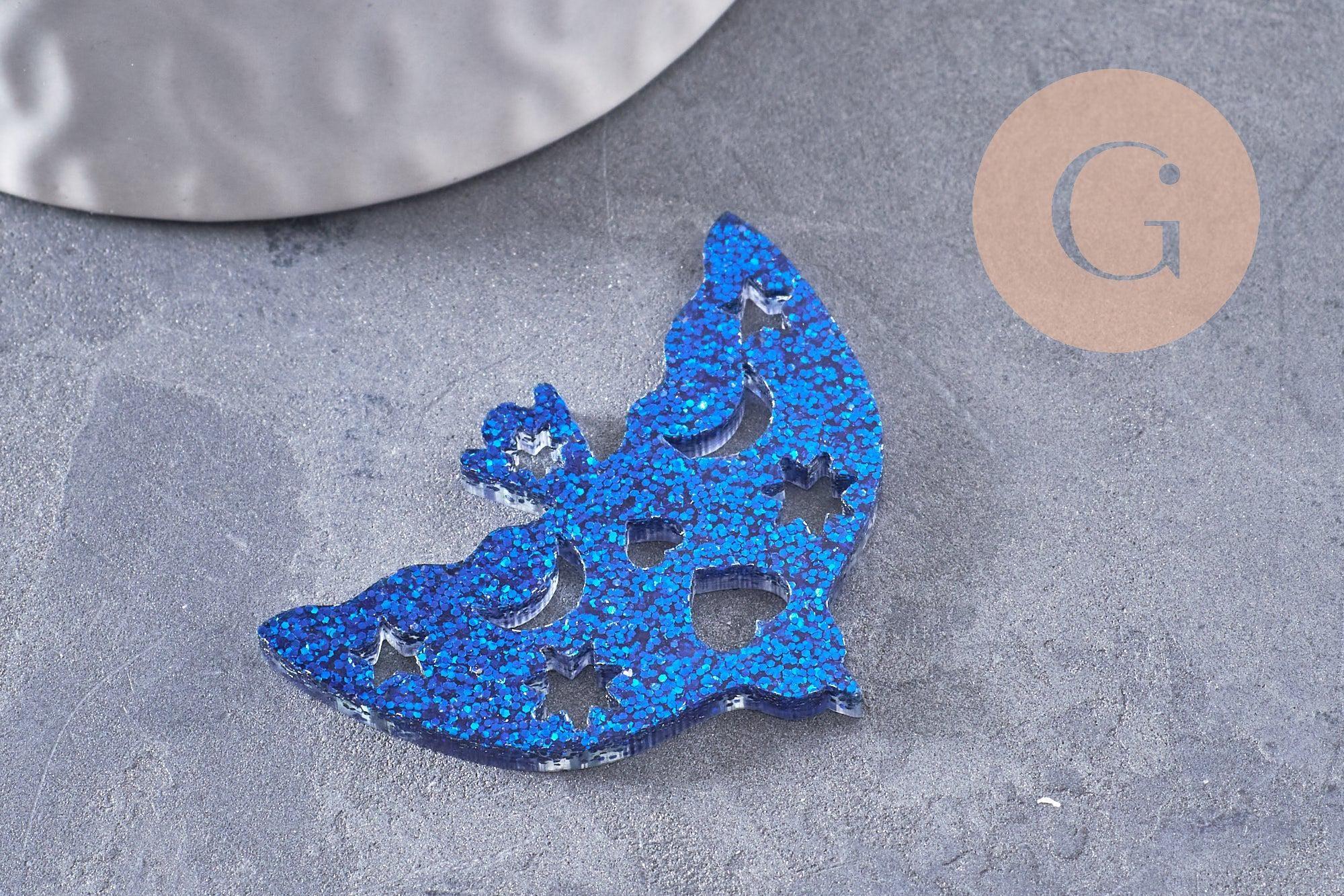 Gingerlily Colombe pendentif acrylique 40mm x2