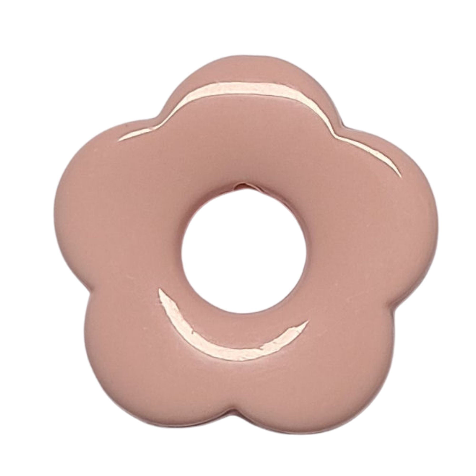 ARTSHOP Flower 18 Fleur Capucine rose 27mm lot 10