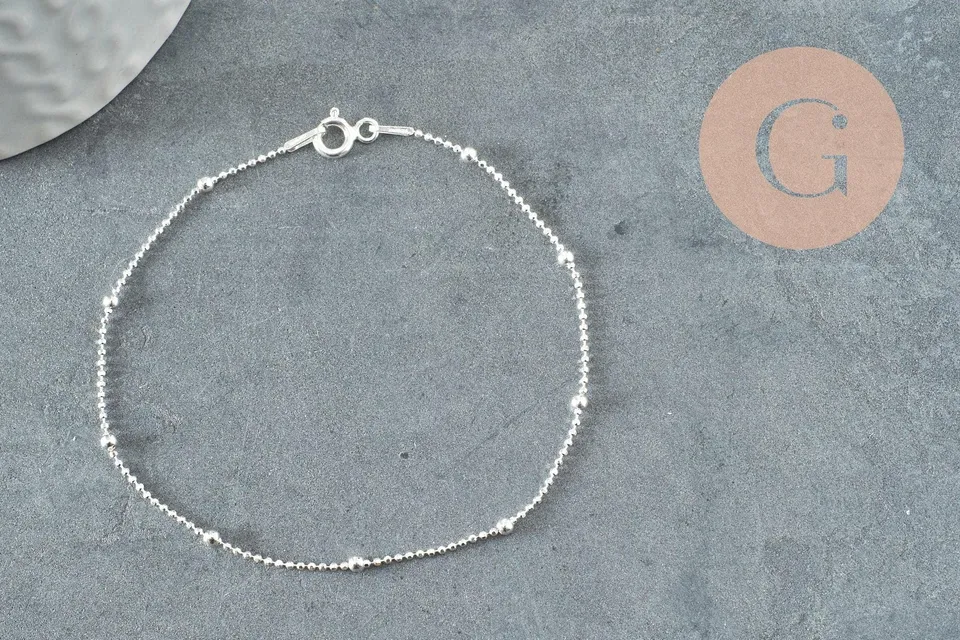 Gingerlily G9431 bracelet boule argent 925 17,7cm x1