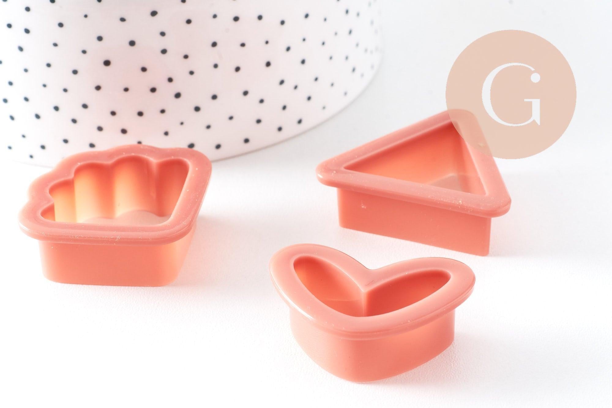 Gingerlily emporte-pièce pâte polymère 22-52mm forme 1