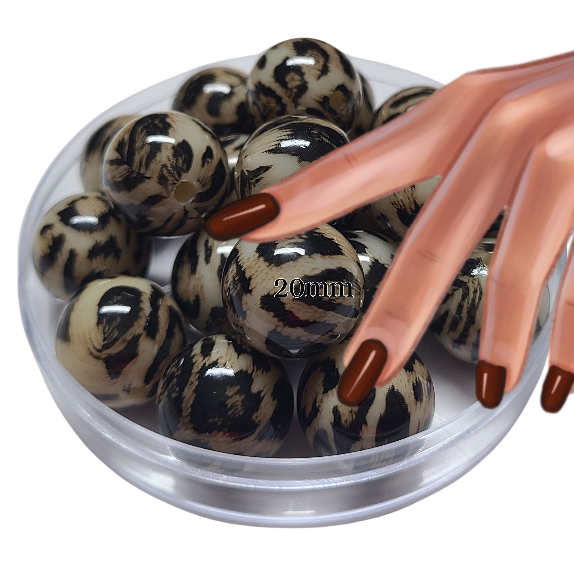 ARTSHOP Boules 48 perle boule tigre 20 mm x1