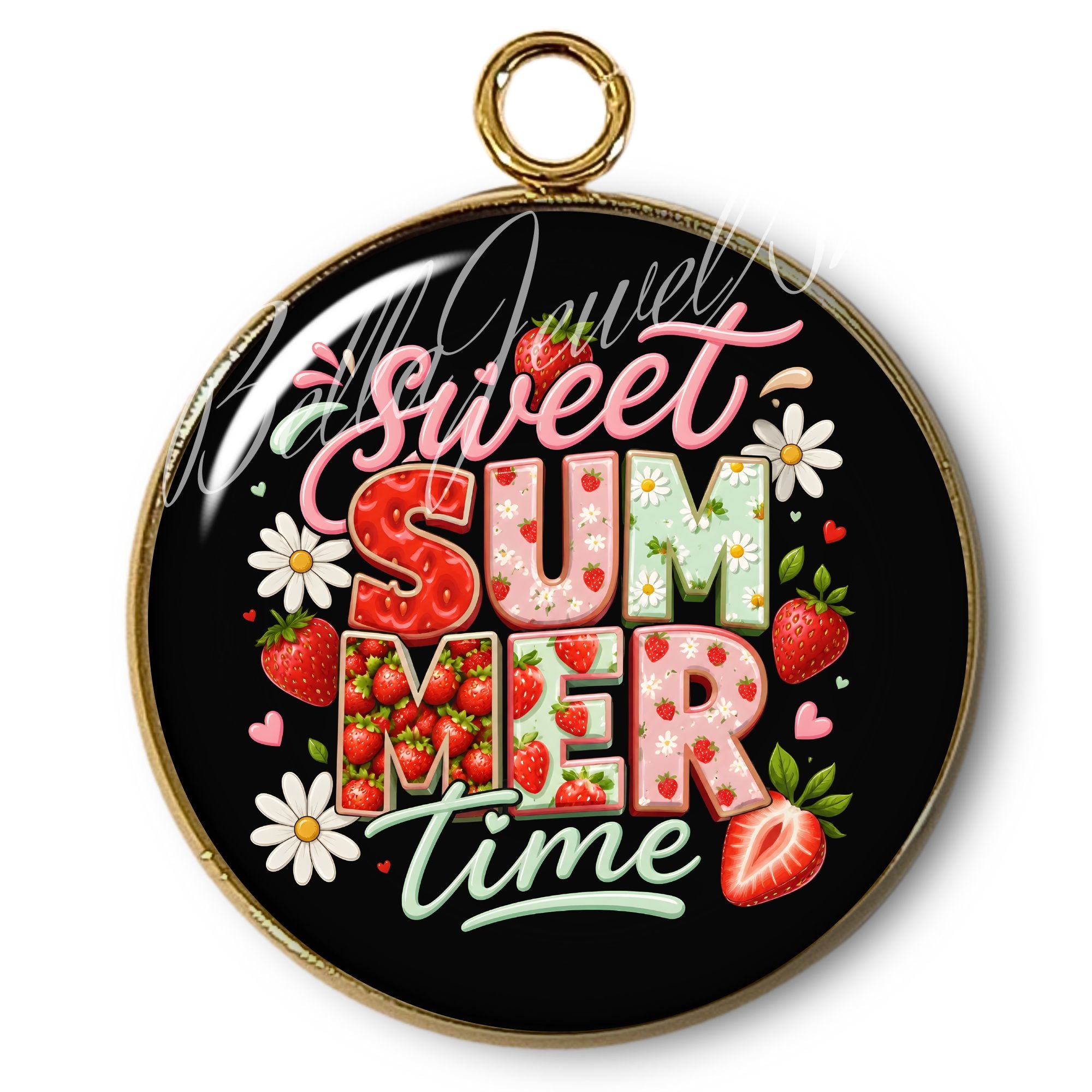 ARTSHOP Intemporel 108 pendentif summer plaqué or x1