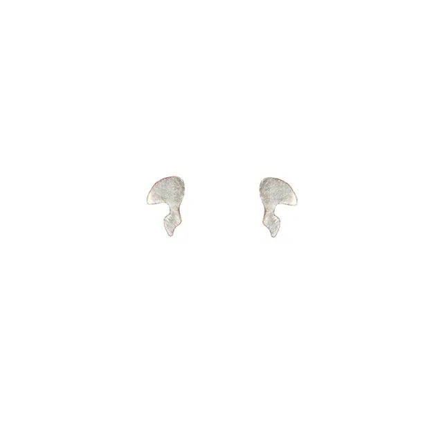Kajika Lumini puces argent 925 satiné
