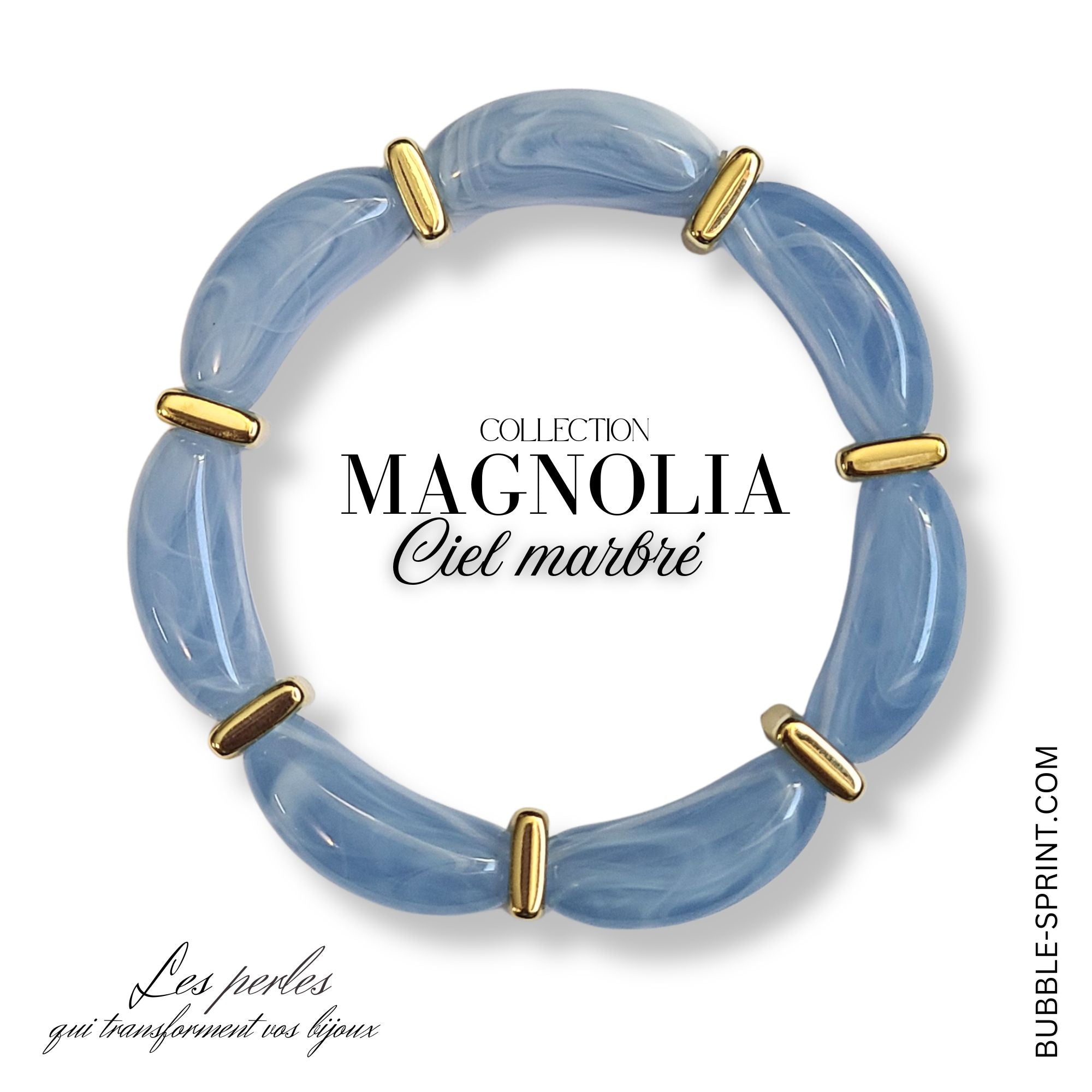 ARTSHOP Magnolia KIT bracelet ciel marbré à faire