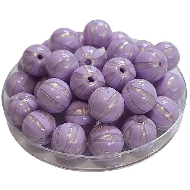 ARTSHOP Boules 16MM 414 perles acryliques rose lilas x10
