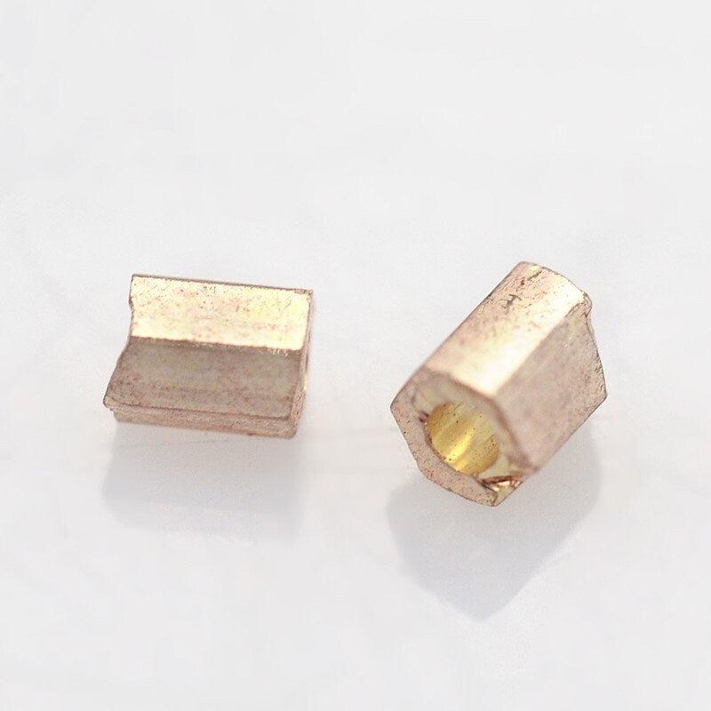 Gingerlily Perles DIY G5373 rocaille tube multicolore 2-3mm 10g