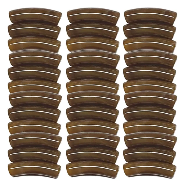 ARTSHOP Tiny 41 Tube incurvé Topaze marbré 5mm x10 tubes