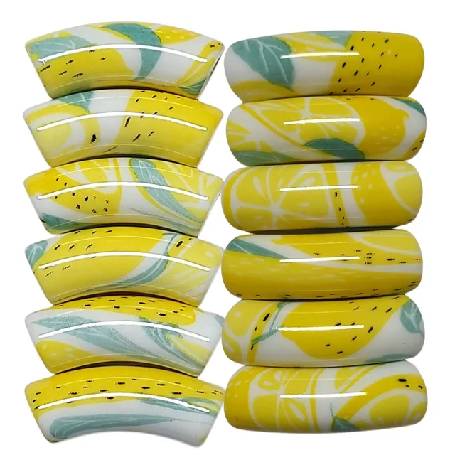ARTSHOP 1030 tubes design citron 12mm jaune x1