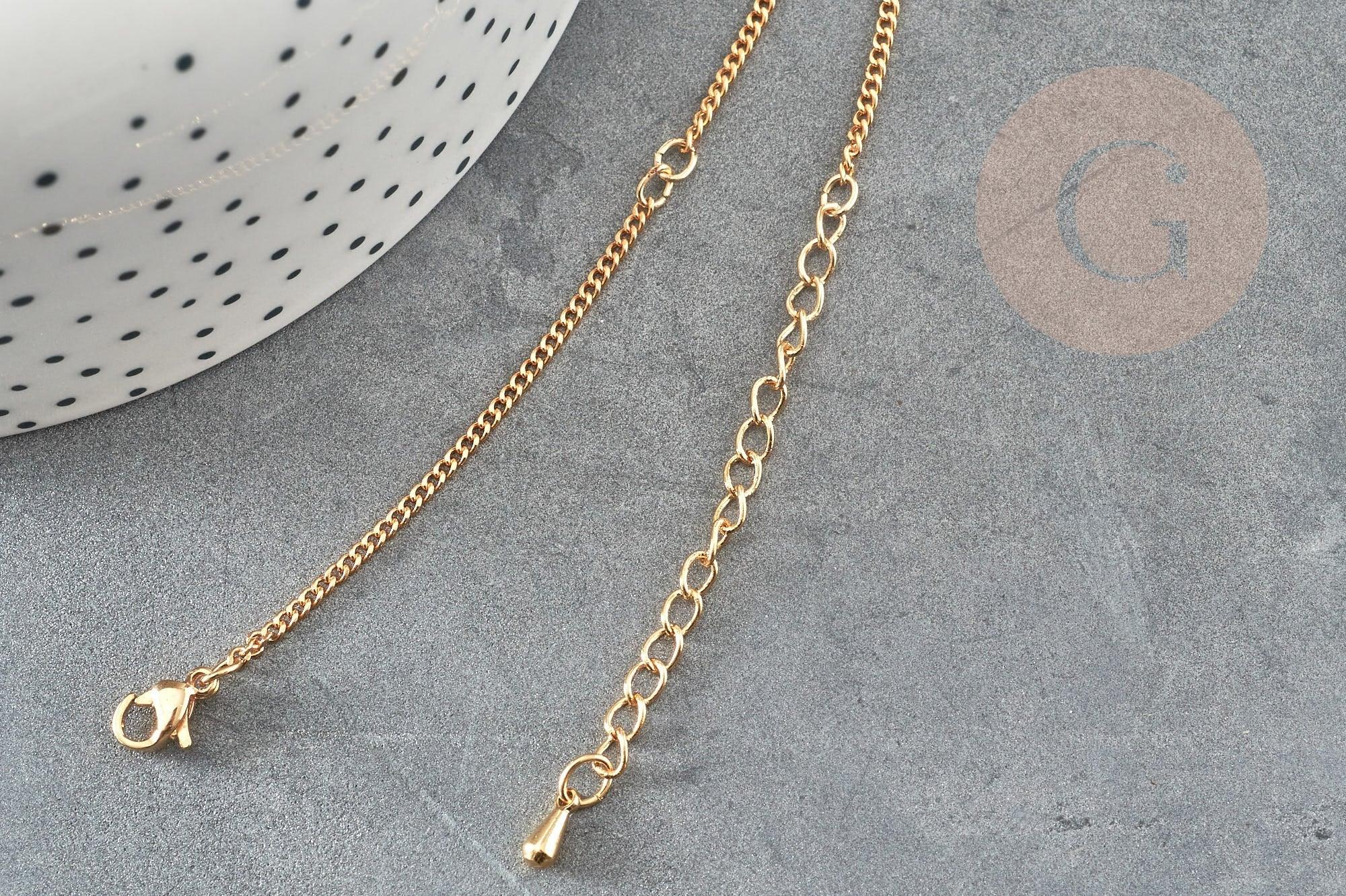 Gingerlily G9243 base bracelet chaîne dorée 17,7 cm x1