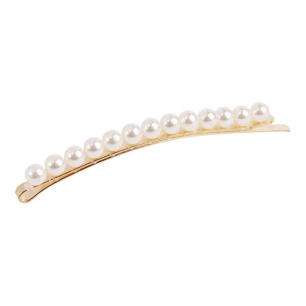 Gingerlily Support barrette perle dorée 85mm x1