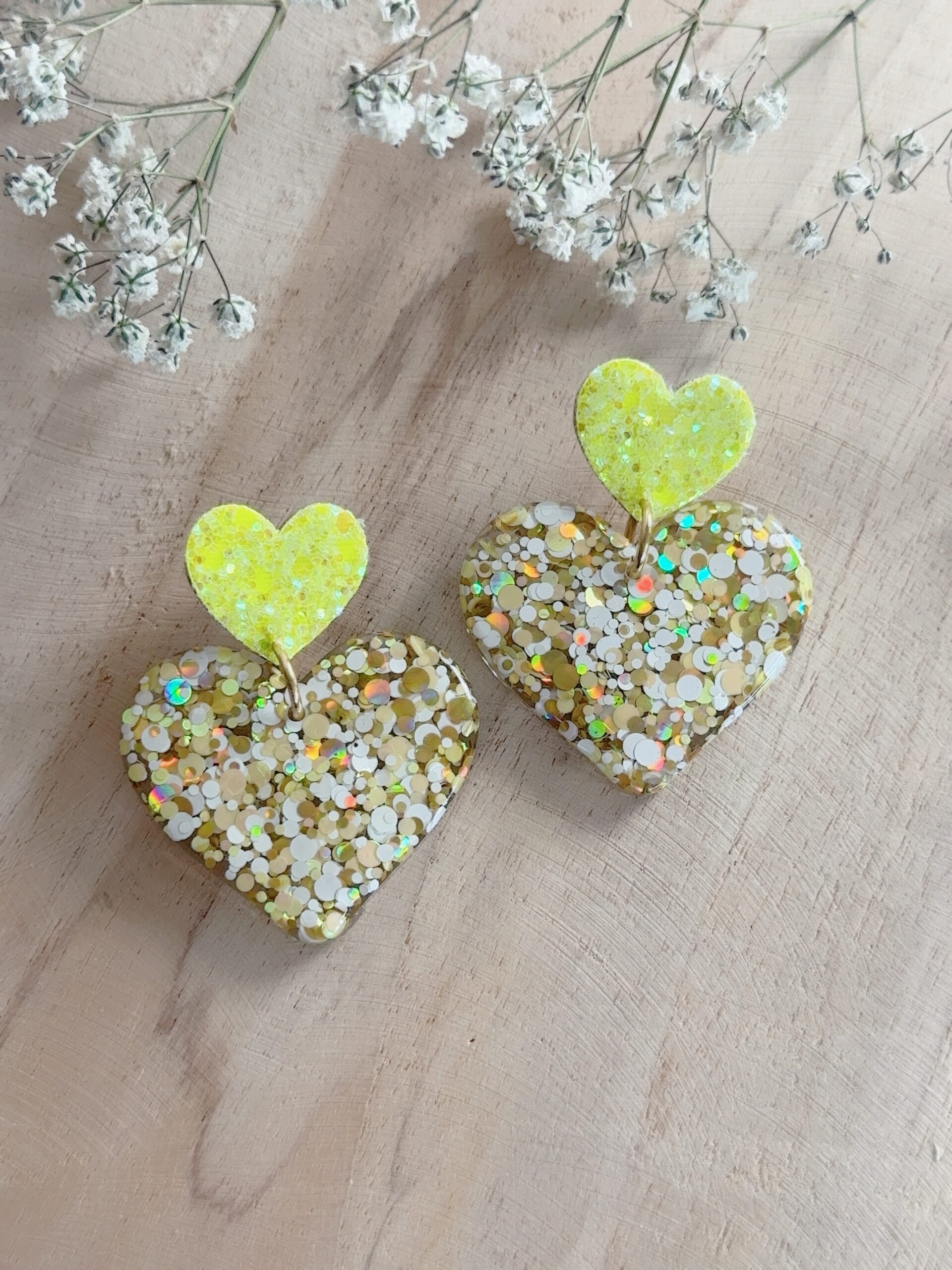 Little Hands Bijoux GiGi boucles d'oreilles Sunny Crush jaune