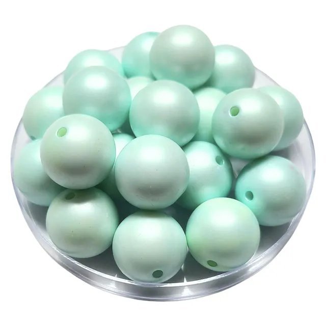 ARTSHOP Boules 20MM 132 perle satin vert d'eau x1