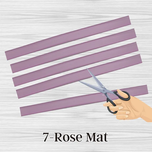 ARTSHOP Sangles 7 sangle plate silicone rose mat 7cm