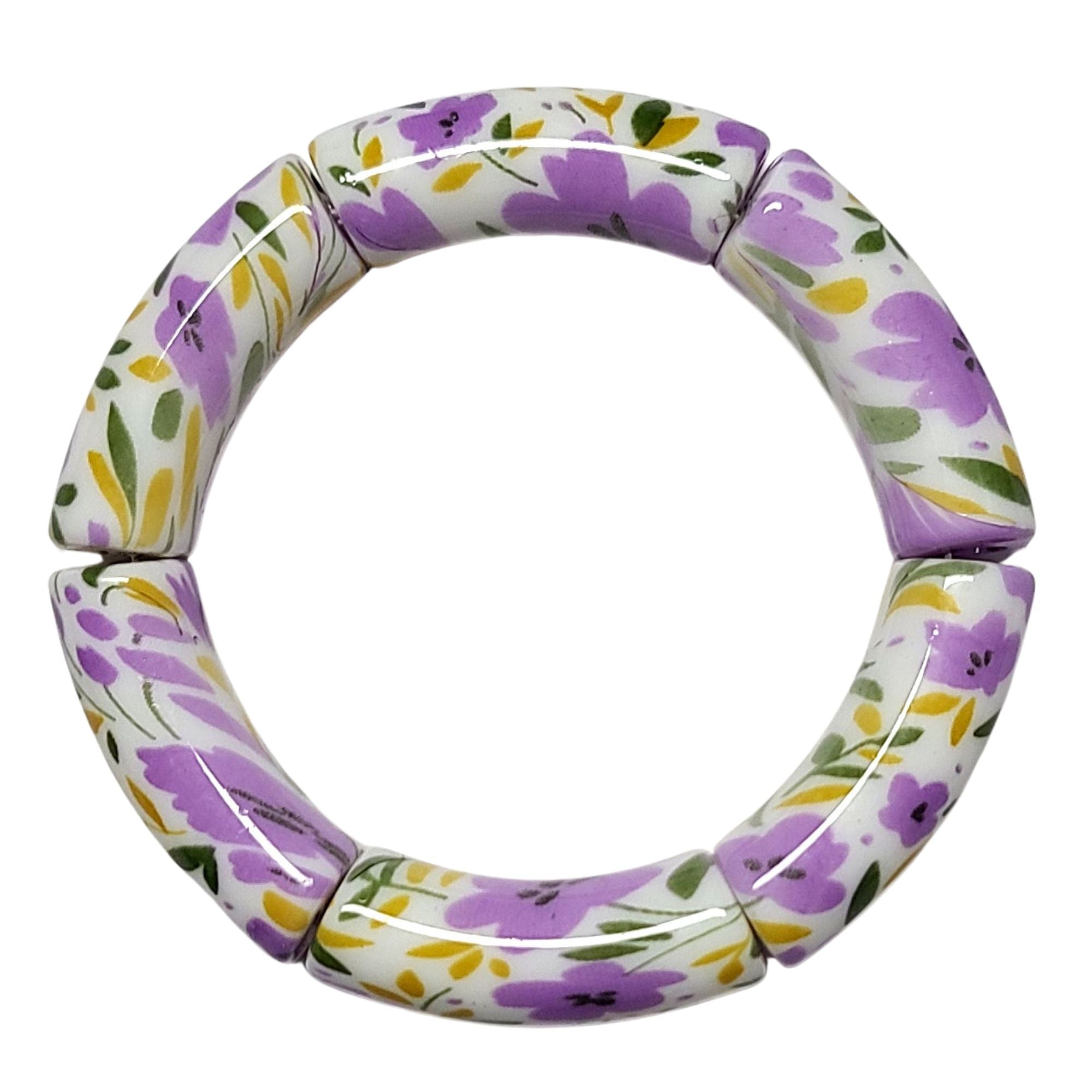 Artshop Tubes Design 1008 tube fleurs violet x1