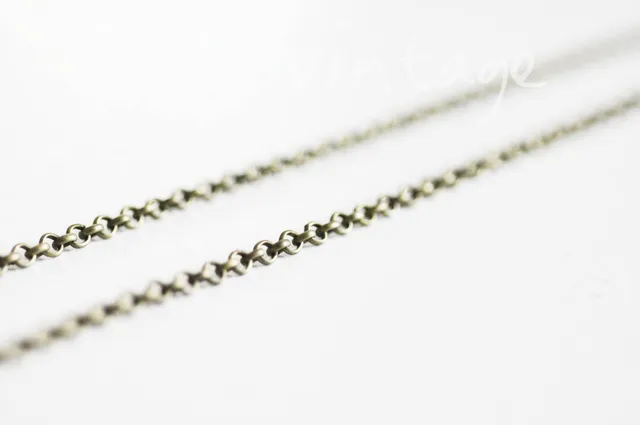 Gingerlily chaîne rolo bronze 2,5mm 5 mètres création bijoux