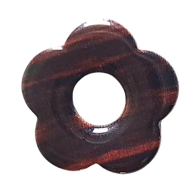 ARTSHOP Flower 65 fleur capucine bois 27mm x10 fleurs