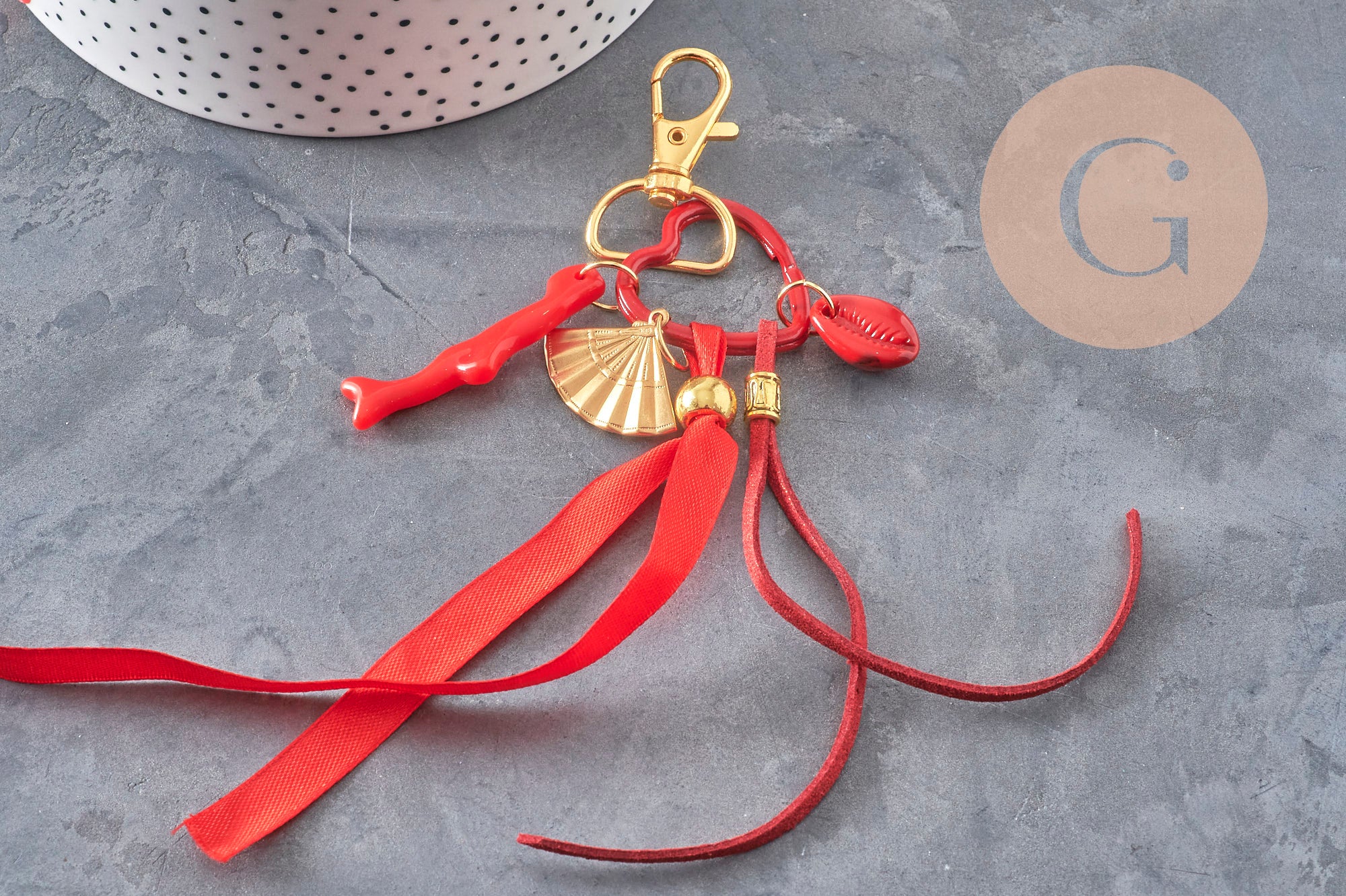 Gingerlily G10637 kit gri-gri de sac porte-clé complet
