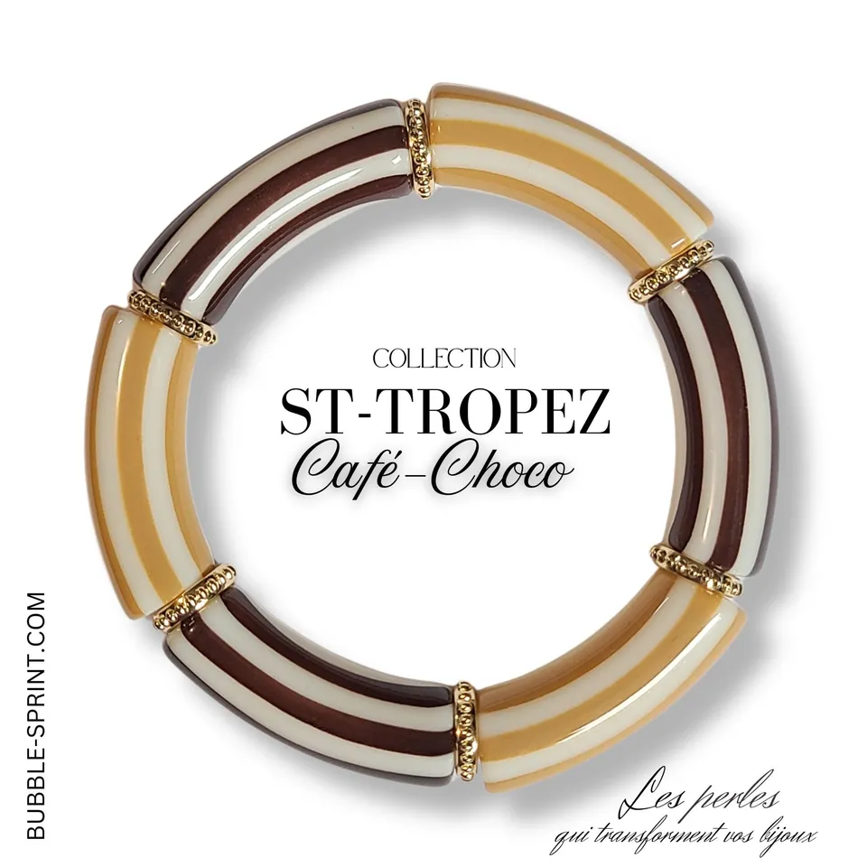 ARTSHOP St-Tropez bracelet café choco kit DIY
