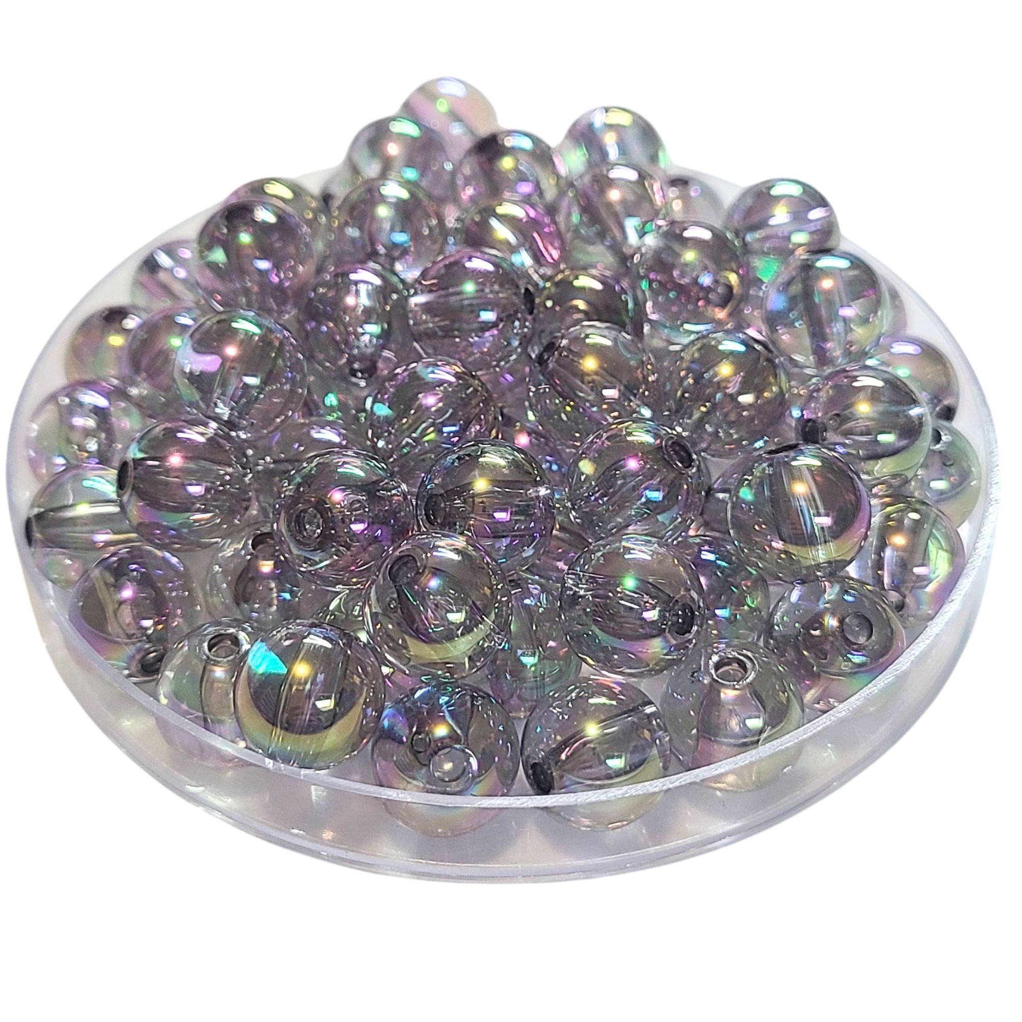 ARTSHOP Boules 12MM 327 perle acrylique gris pétrole x20