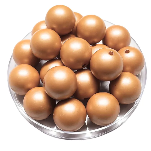 ARTSHOP Boules 20MM 126 perle acrylique satin orange x10