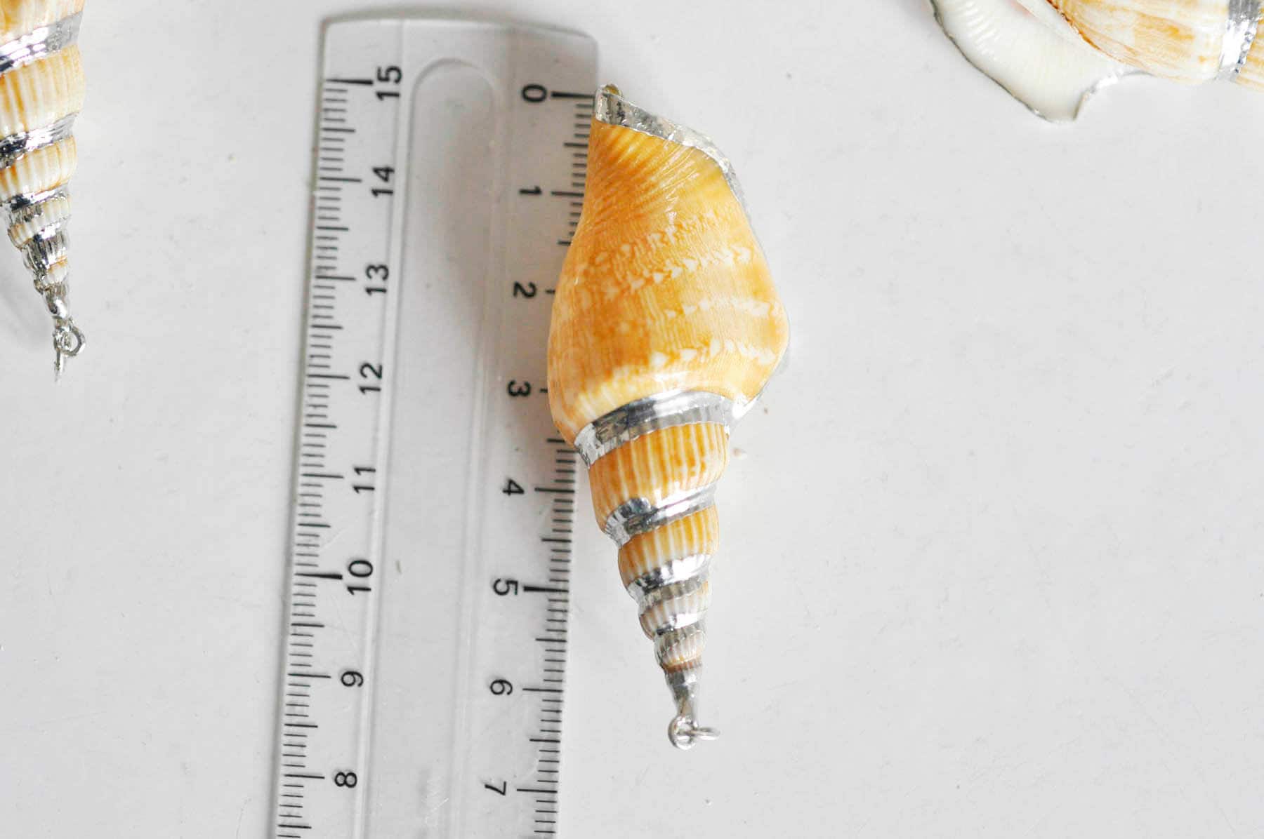 Gingerlily Perles G1498 pendentif coquillage Conch 58mm