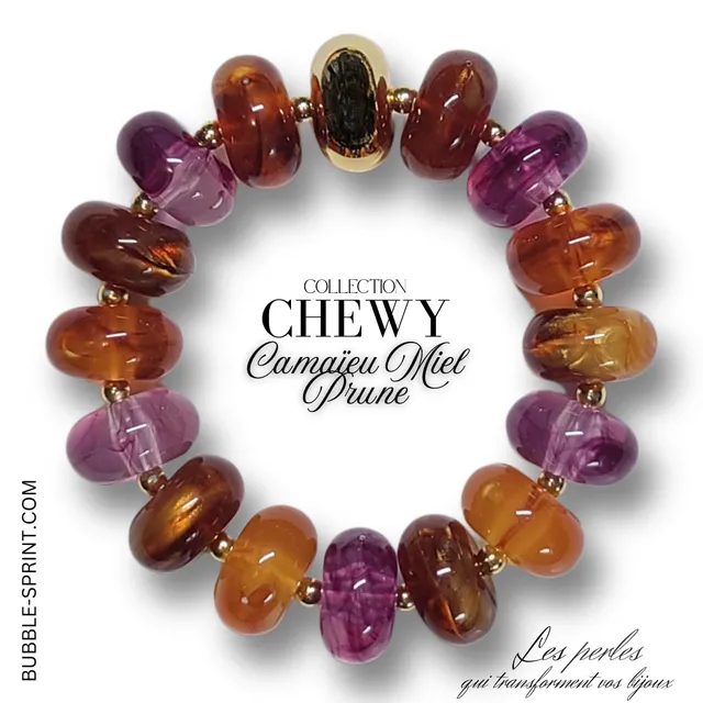 ARTSHOP Chewy Bracelet Miel Prune Kit ou Monté