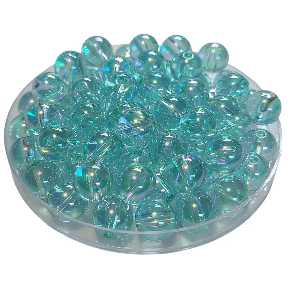 ARTSHOP 326 boules acryliques turquoise 12mm x20