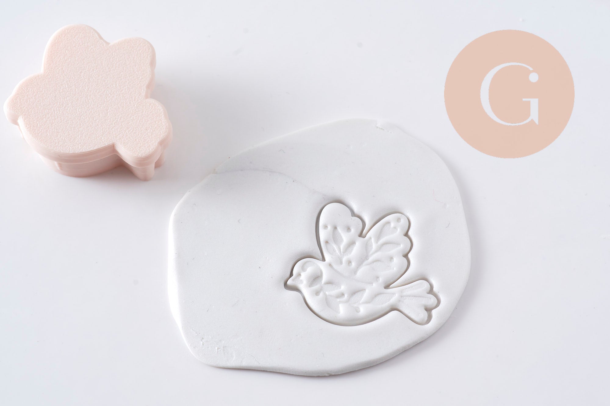 Gingerlily Pâte Polymère Emporte-Pièce Colombe 30mm x1