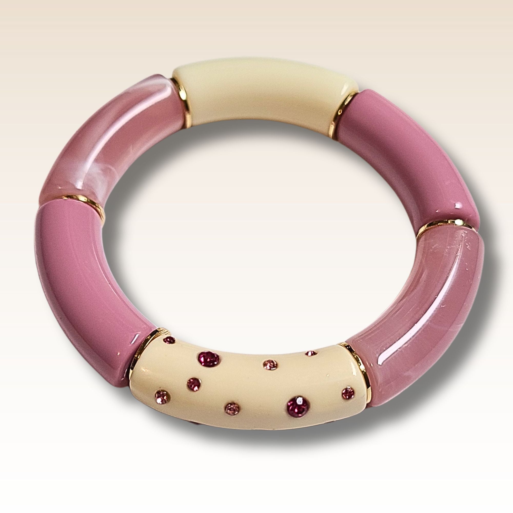 ARTSHOP Camaieux 231 lot 6 tubes 12MM rose perle tube