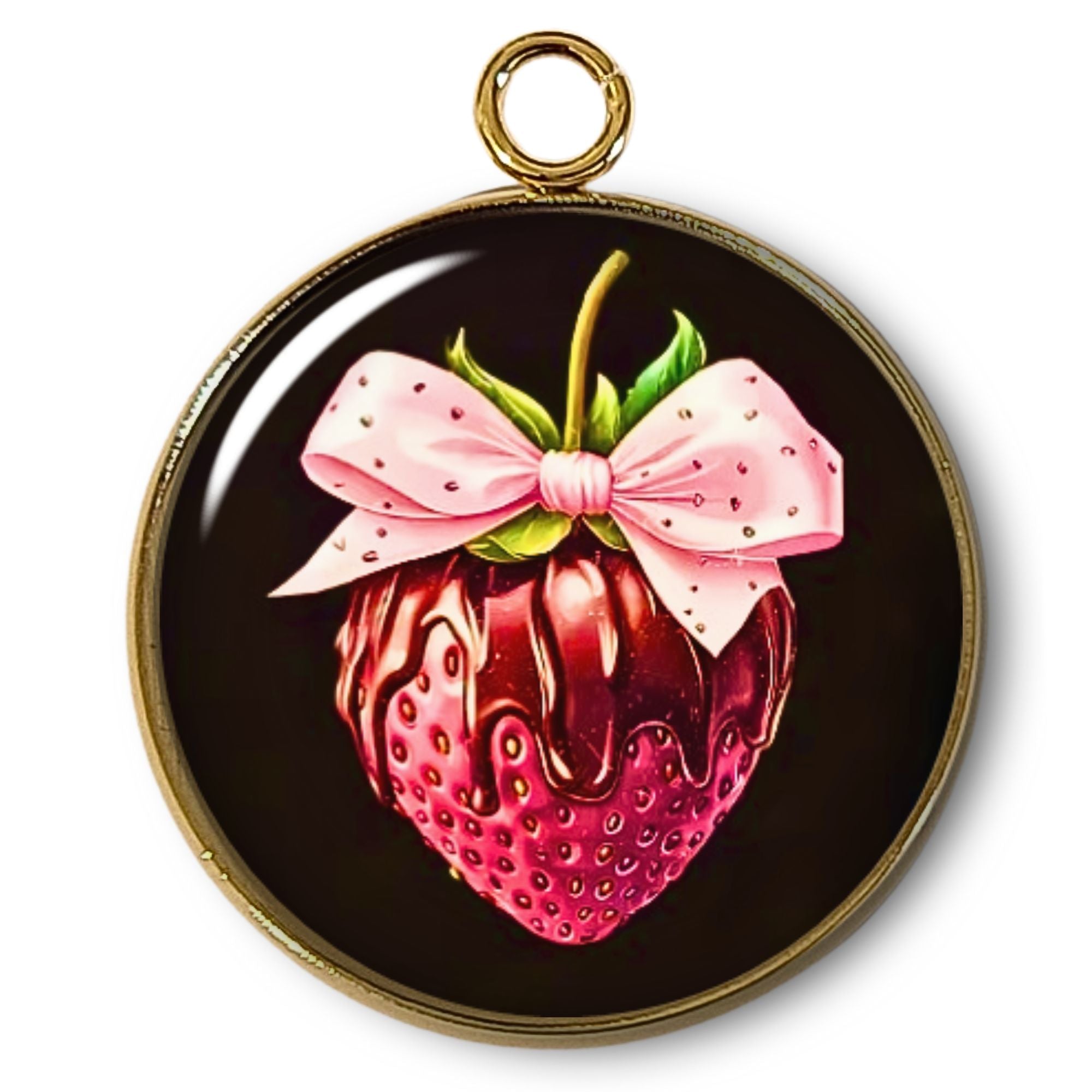 ARTSHOP Pendentifs 19 Intemporel pendentif fraise x1