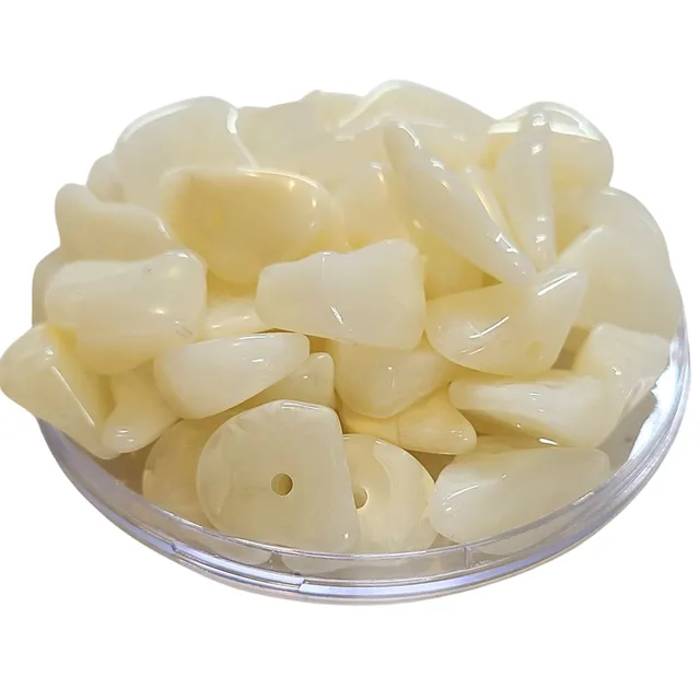 ARTSHOP Séparateurs Crispy XXL 15 Ivoire perles x25