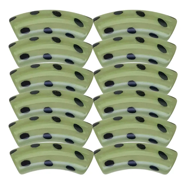 ARTSHOP Tubes DESIGN 409 tube Pois Vert militaire 12mm x1