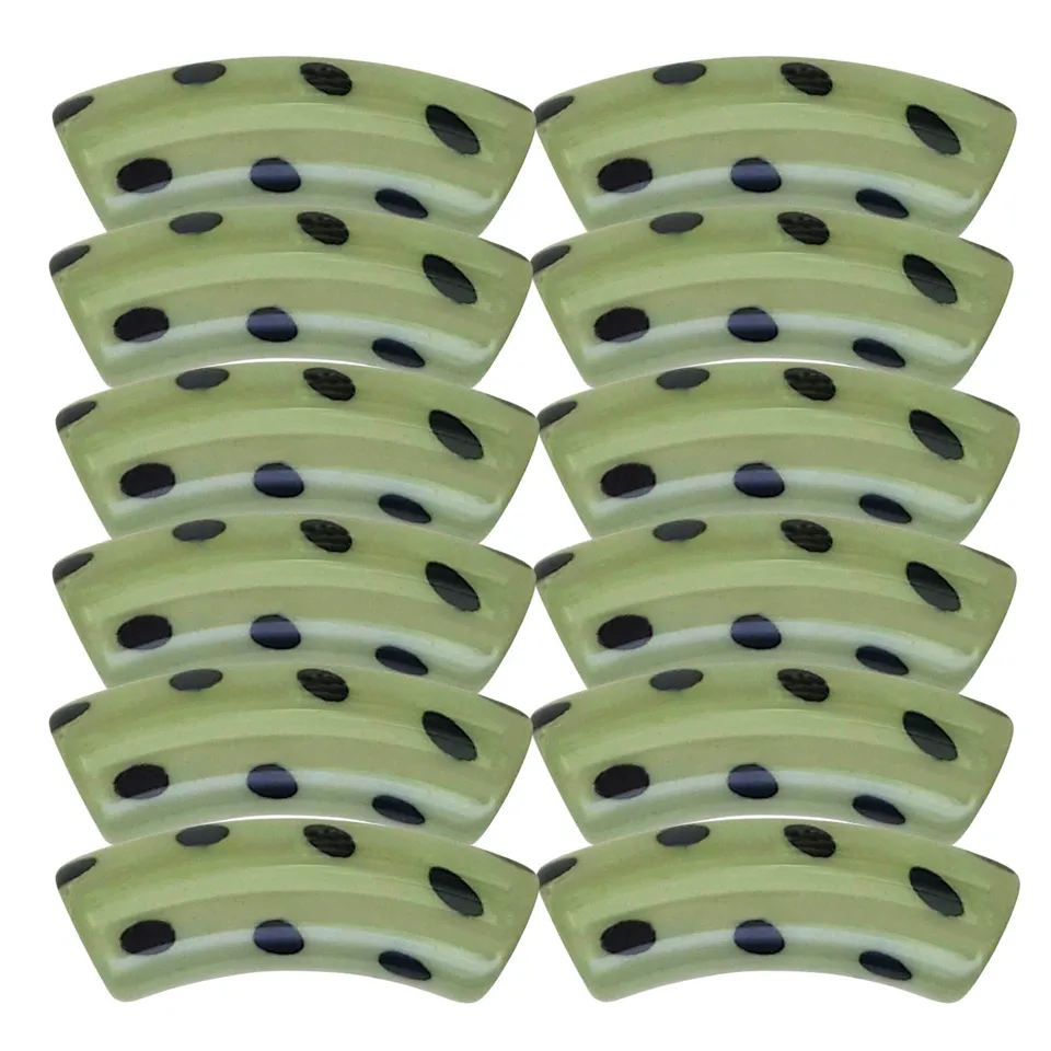 ARTSHOP Tubes DESIGN 409 tube Pois Vert militaire 12mm x1