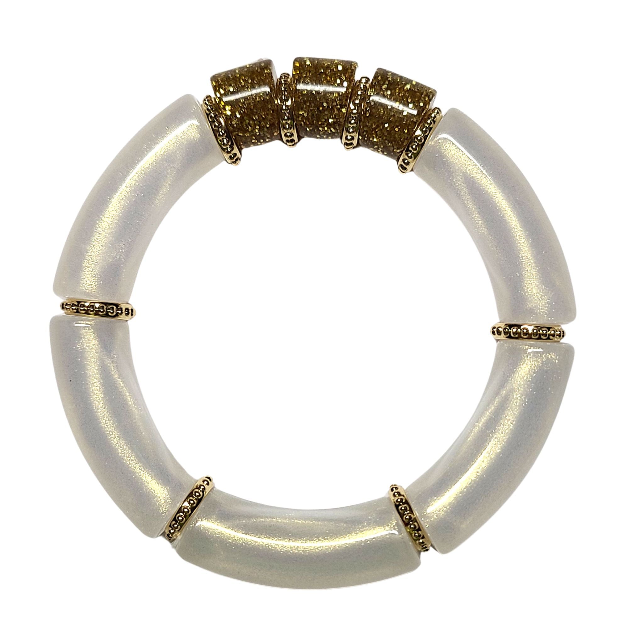 ARTSHOP Fils et Cordons fil élastique blanc 0,8mm 10m