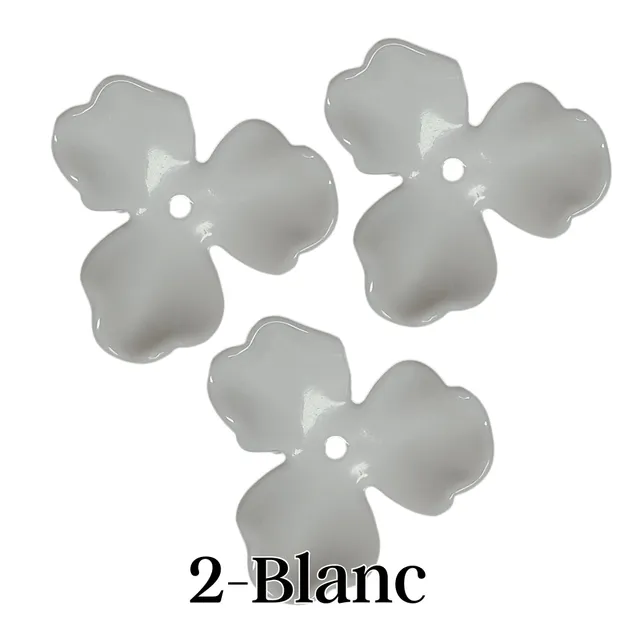 ARTSHOP Flower 2 orchidée Blanc fleur 40MM x1