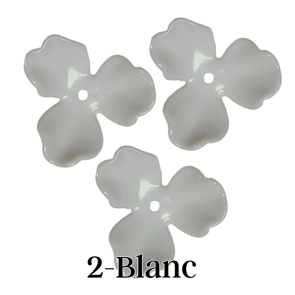 ARTSHOP Flower 2 orchidée Blanc fleur 40MM x1