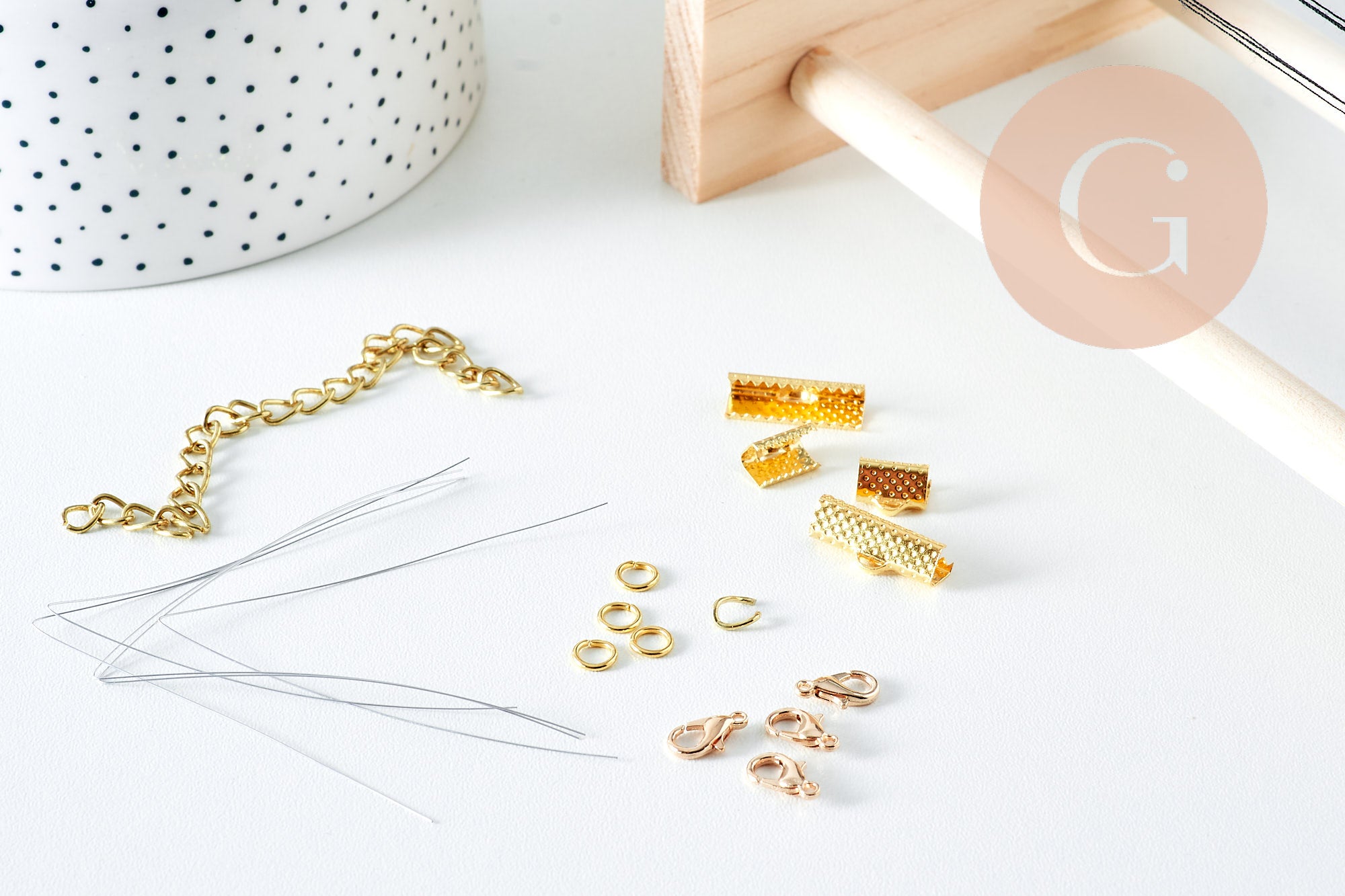 Gingerlily Perles métier à tisser bois kit complet rocailles G10758