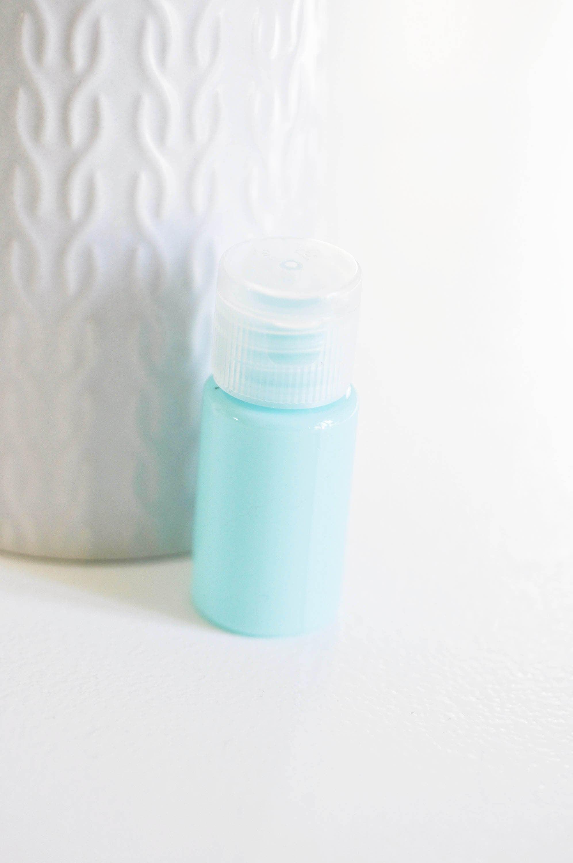 Gingerlily Bouteille plastique G3067 flacon bleu 10 ml lot 5