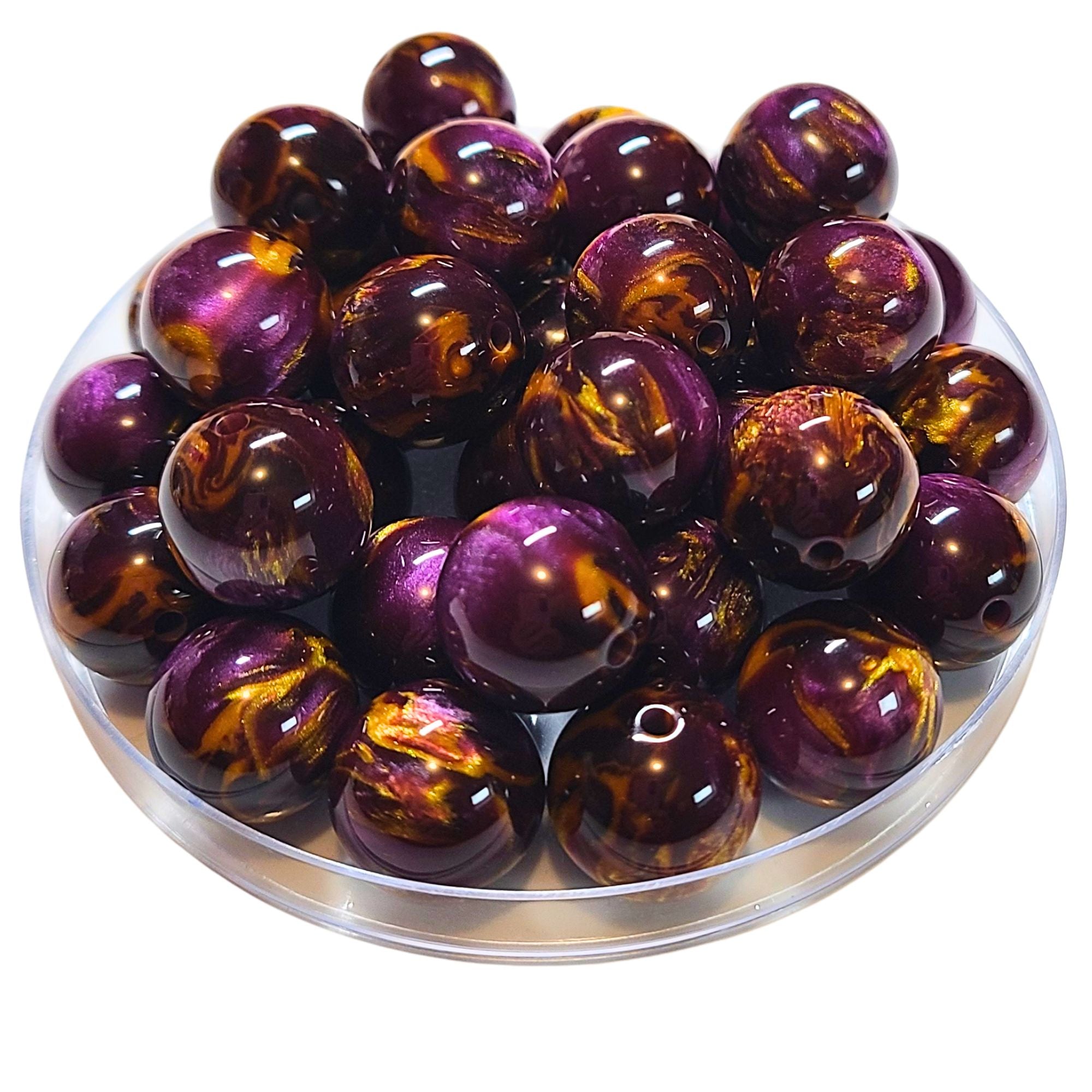 ARTSHOP Boules 224 perle acrylique 16mm ganache x15