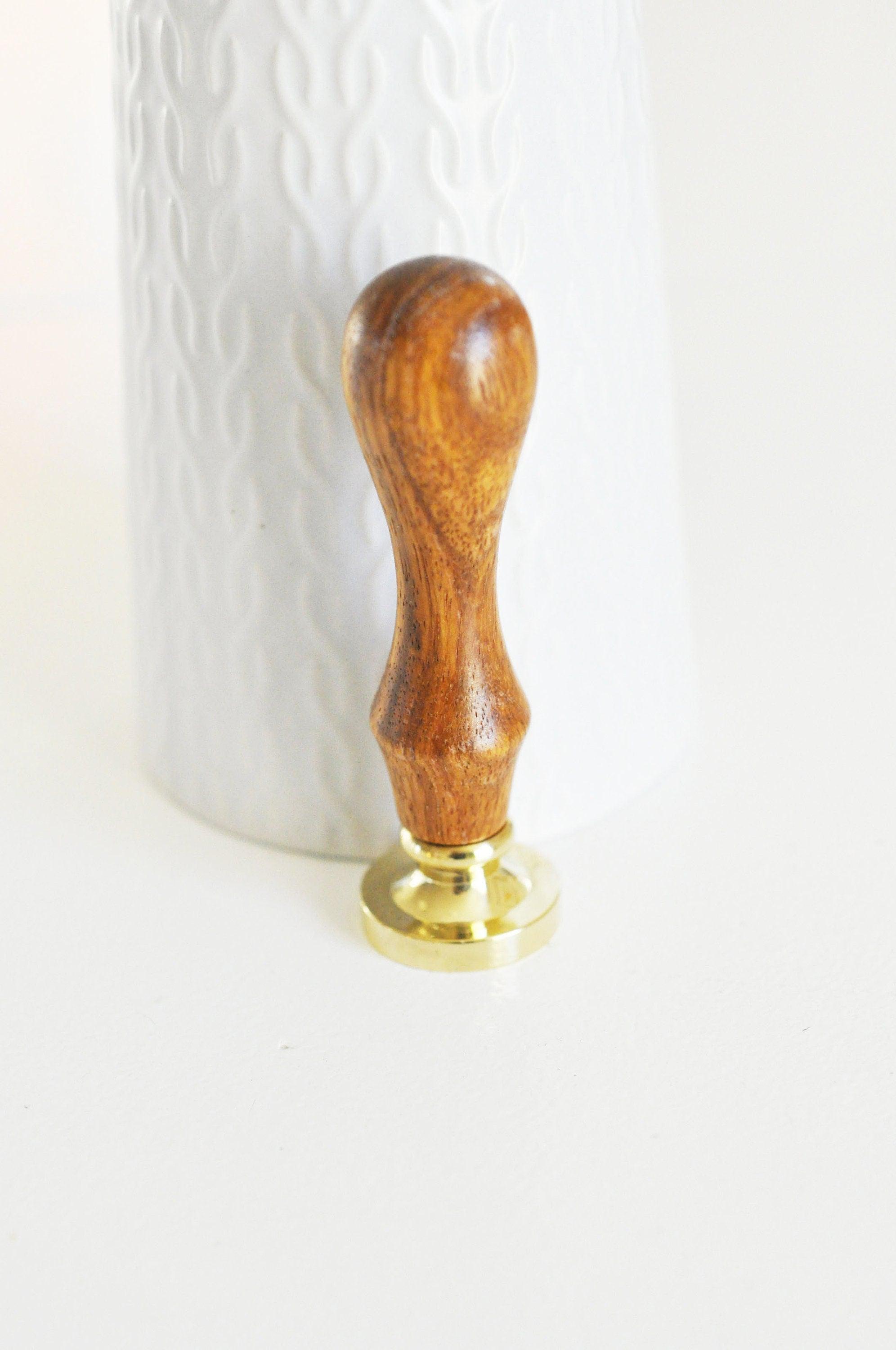 Gingerlily sceau feuille G4960 tampon cire à cacheter 25mm mariage