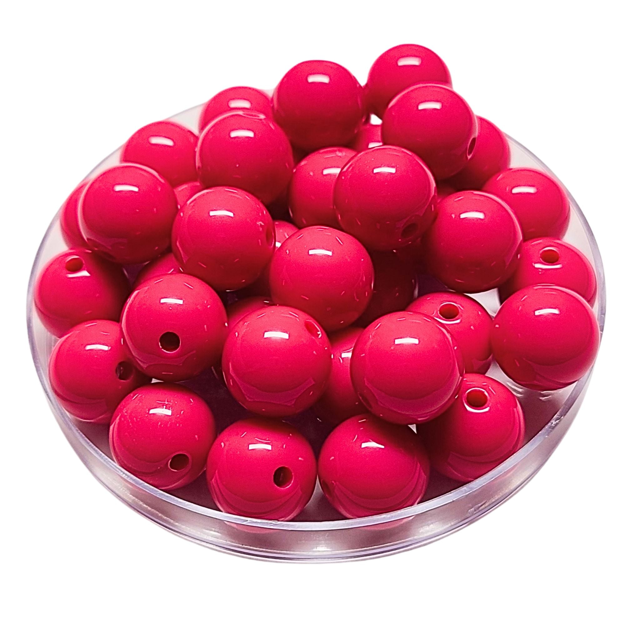 ARTSHOP Boules 16MM 156 perle acrylique Fuchsia foncé x1