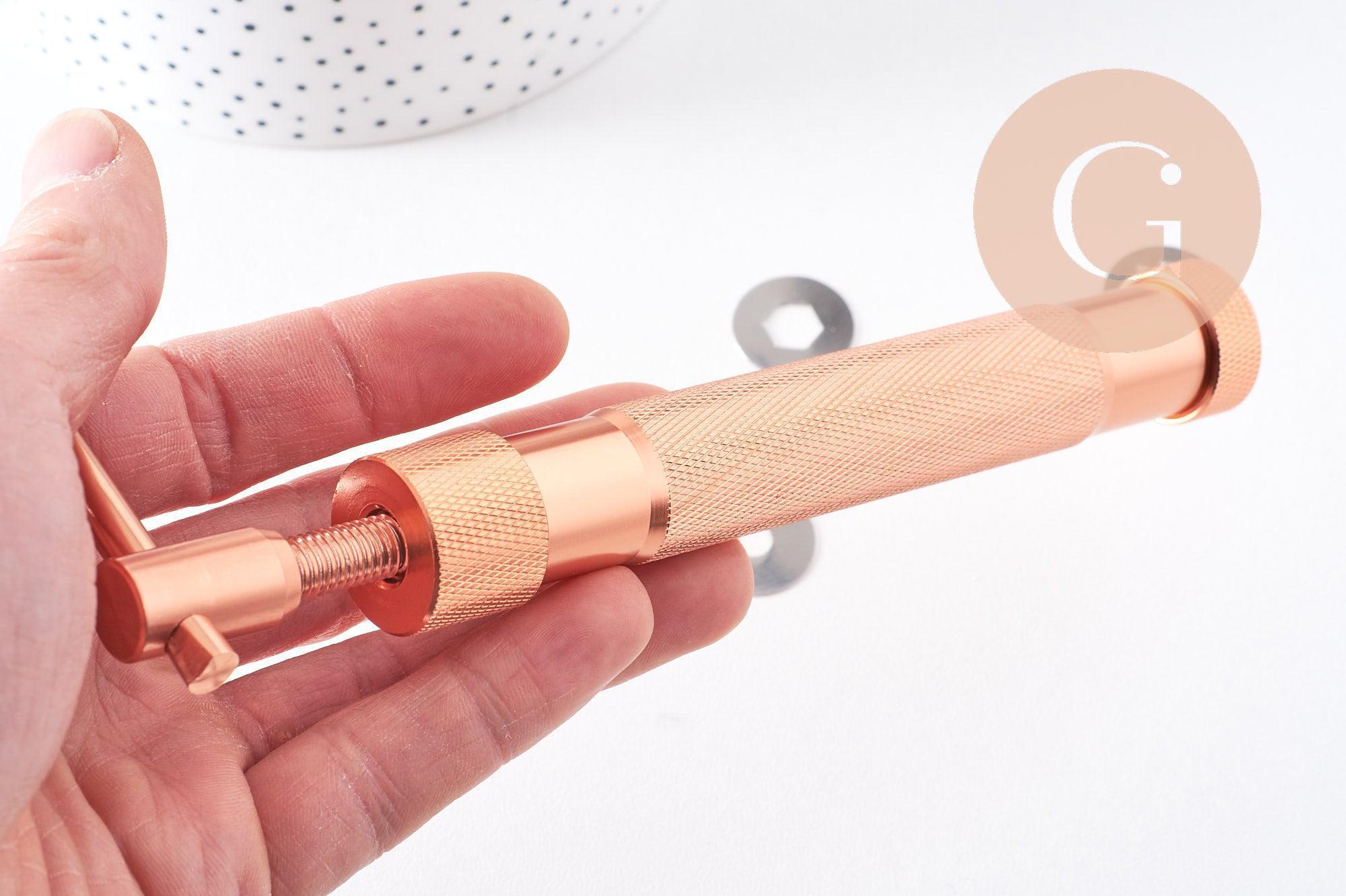 Gingerlily Pâte polymère Extrudeuse pâte polymère 20 disques métal